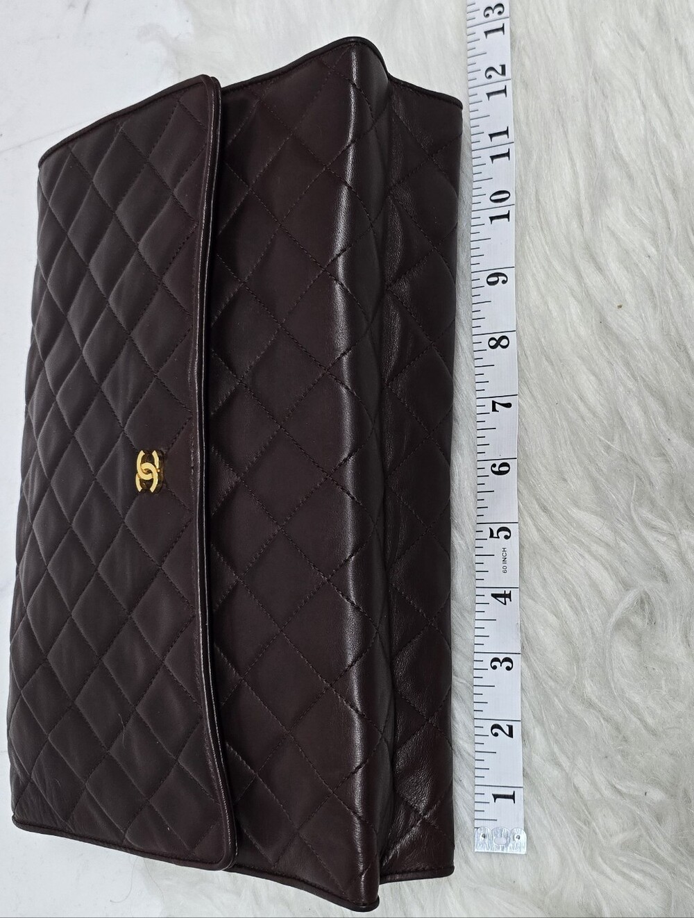 Gorgeous Chanel Quilted Leather Clutch (Convertible) - Picture 13 of 14